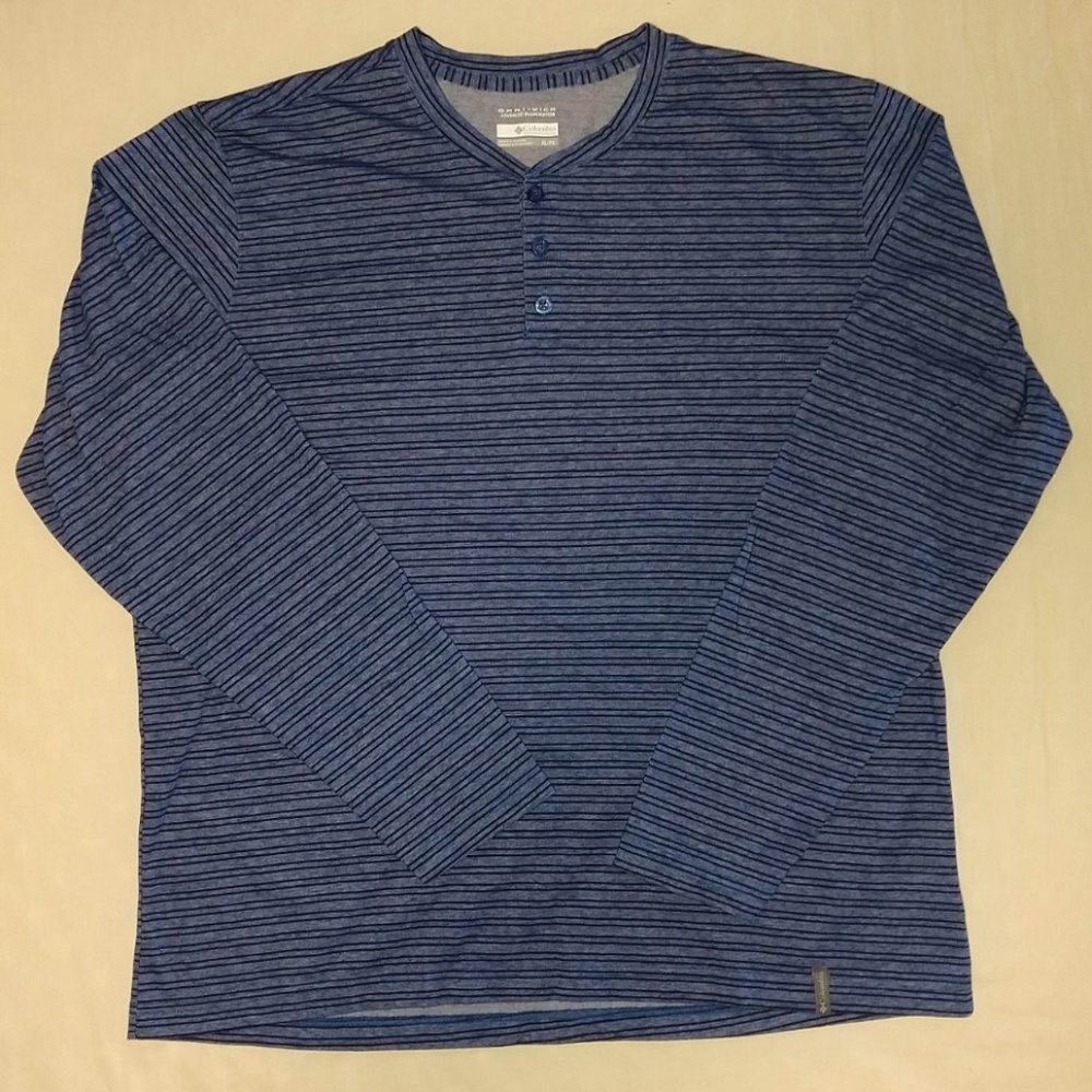 Columbia Long-Sleeved 1/4 Button-Up Shirt Size: XL